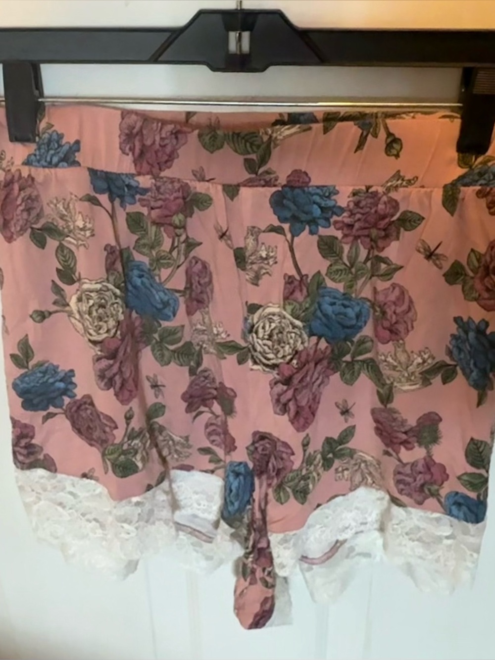 Torrid and Outlander Floral Lace Trim Pink Cami & Short Sleep Set 2X - Picture 8 of 12